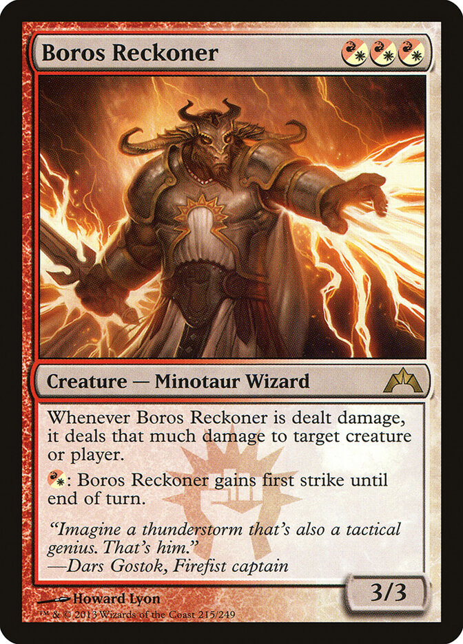 Boros Reckoner (215) - Gatecrash (GTC)