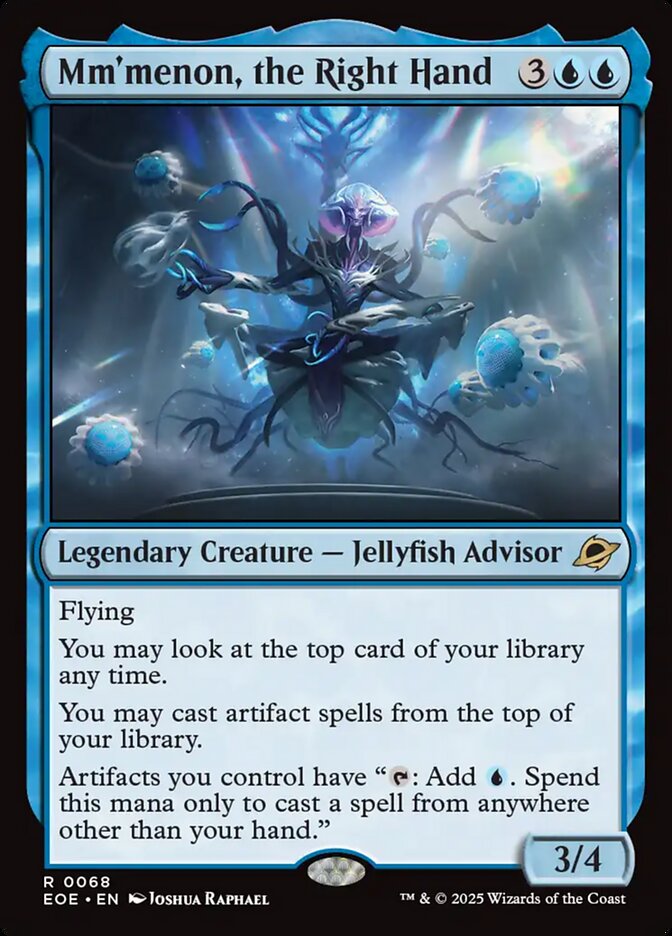 Mm'menon, the Right Hand (68) - Edge of Eternities (EOE)