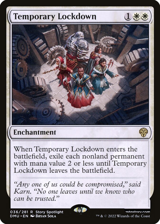 Temporary Lockdown (36) - Dominaria United (DMU)