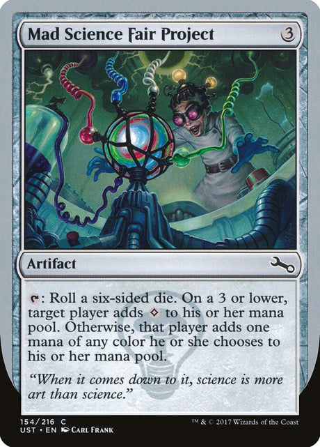 Mad Science Fair Project (154) - Unstable (UST)