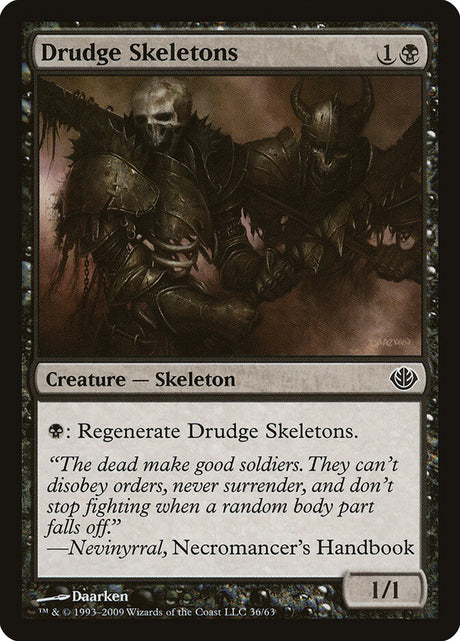 Drudge Skeletons (36) - Duel Decks: Garruk vs. Liliana (DDD)
