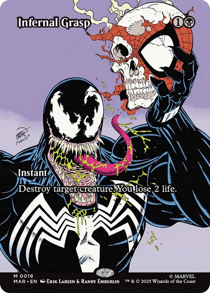 Infernal Grasp (18) - [Borderless] Marvel Universe (MAR)