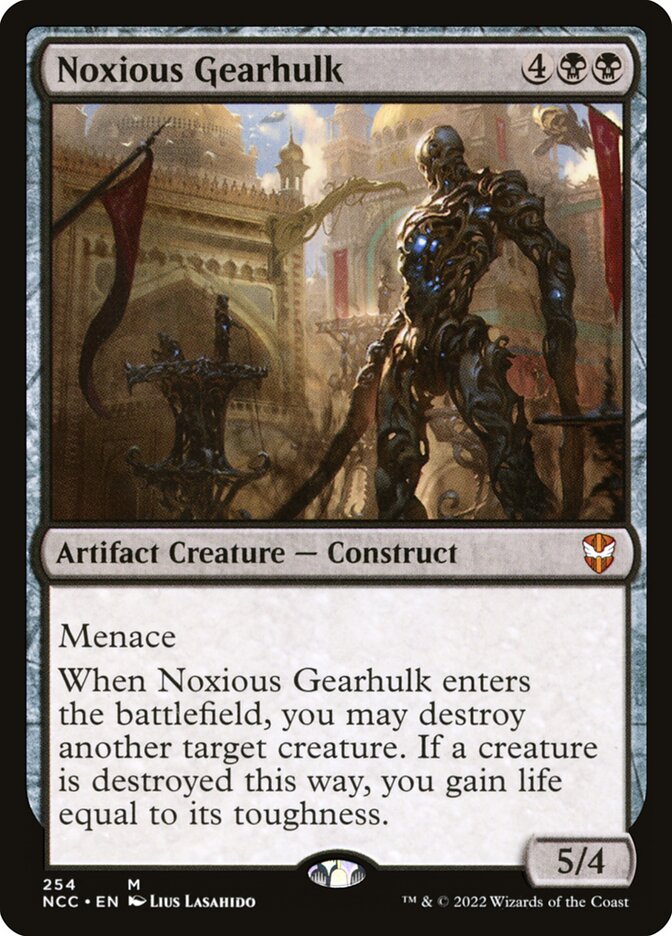 Noxious Gearhulk (254) - New Capenna Commander (NCC)