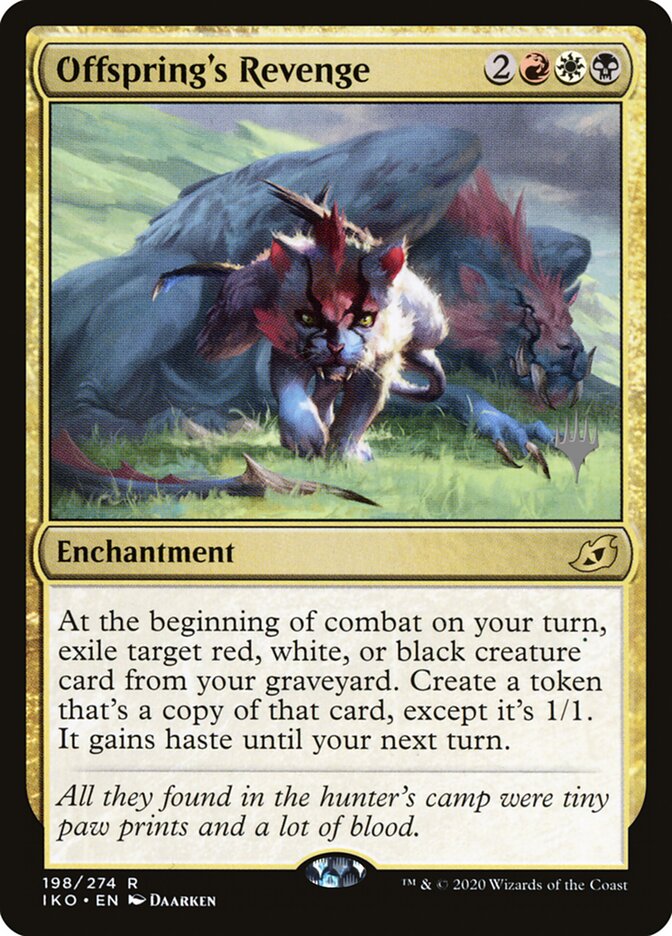 Offspring's Revenge (198p) - Ikoria: Lair of Behemoths Promos (PIKO)