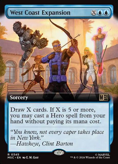 West Coast Expansion (345) - Marvel Super Heroes Commander (MSC)