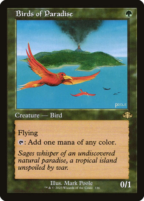 Birds of Paradise (336) - Dominaria Remastered (DMR)