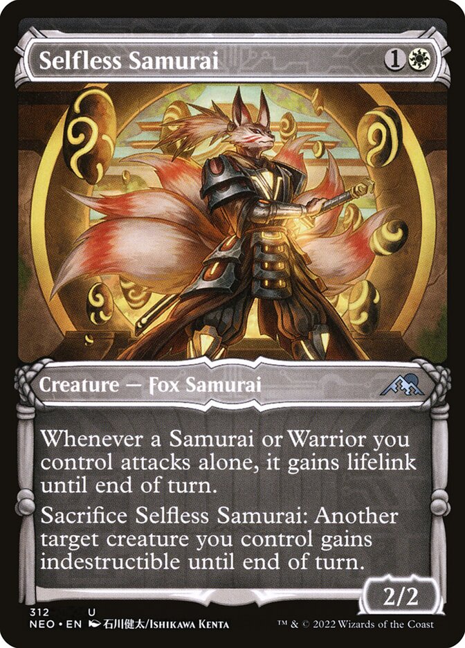 Selfless Samurai (312) - Kamigawa: Neon Dynasty (NEO)