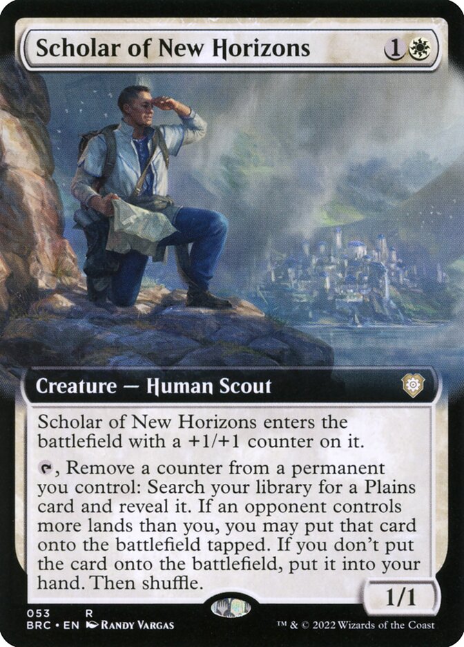 Scholar of New Horizons (53) - The Brothers' War Commander (BRC)