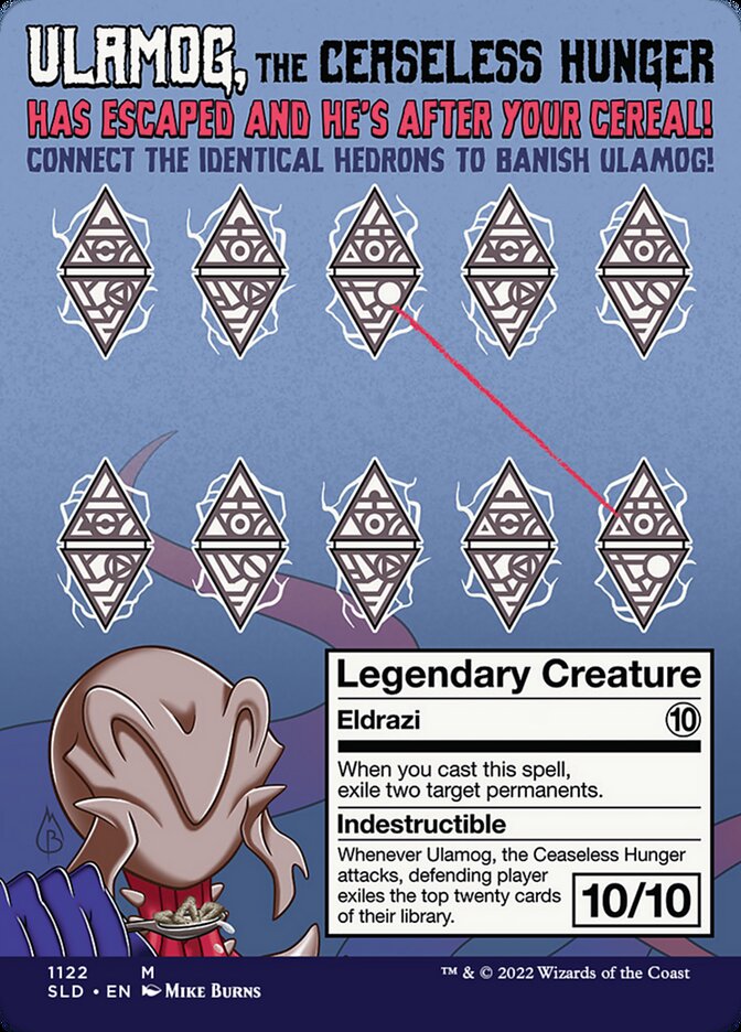 Ulamog, the Ceaseless Hunger // Ulamog, the Ceaseless Hunger (1122) - Secret Lair Drop (SLD)