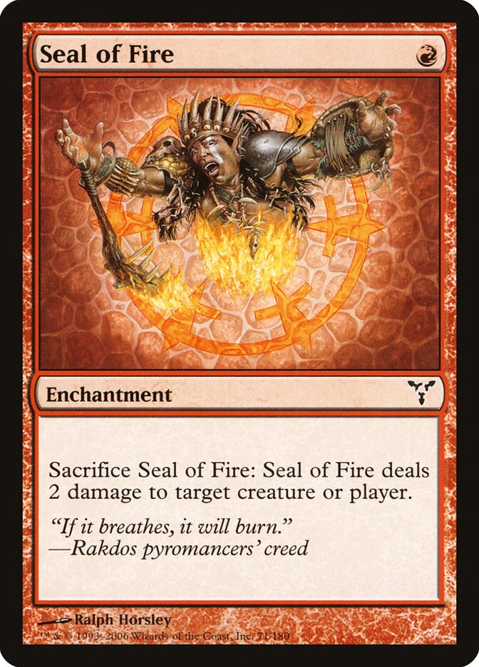 Seal of Fire (71) - Dissension (DIS)