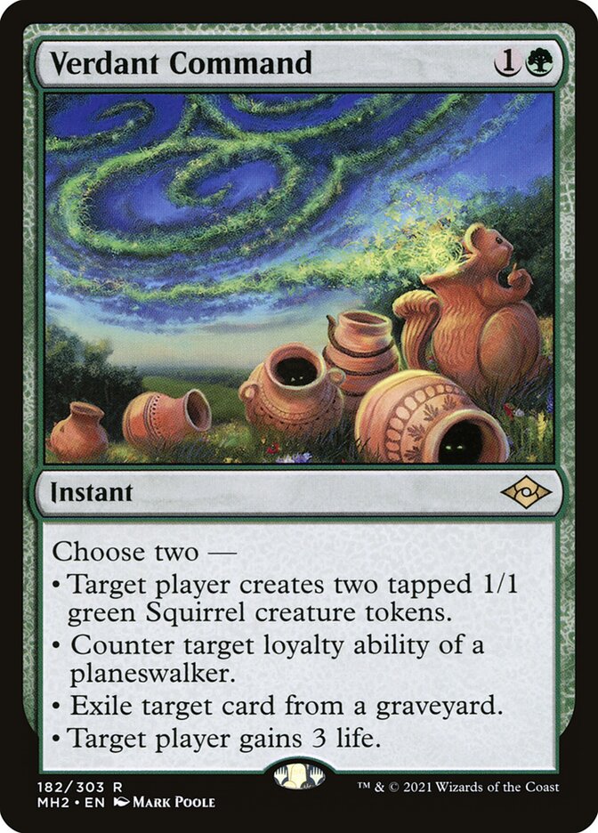 Verdant Command (182) - Modern Horizons 2 (MH2)