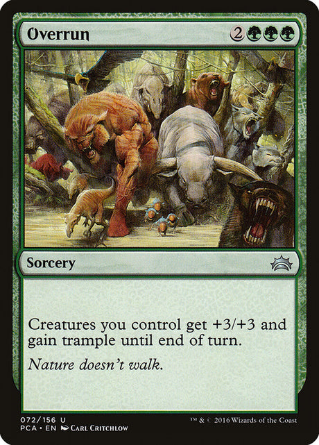 Overrun (72) - Planechase Anthology (PCA)
