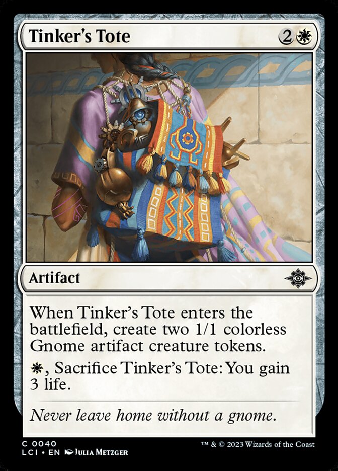 Tinker's Tote (40) - The Lost Caverns of Ixalan (LCI)