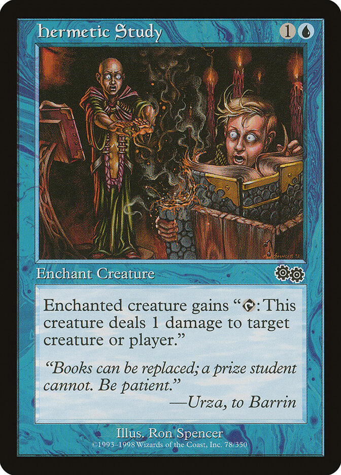 Hermetic Study (78) - Urza's Saga (USG)