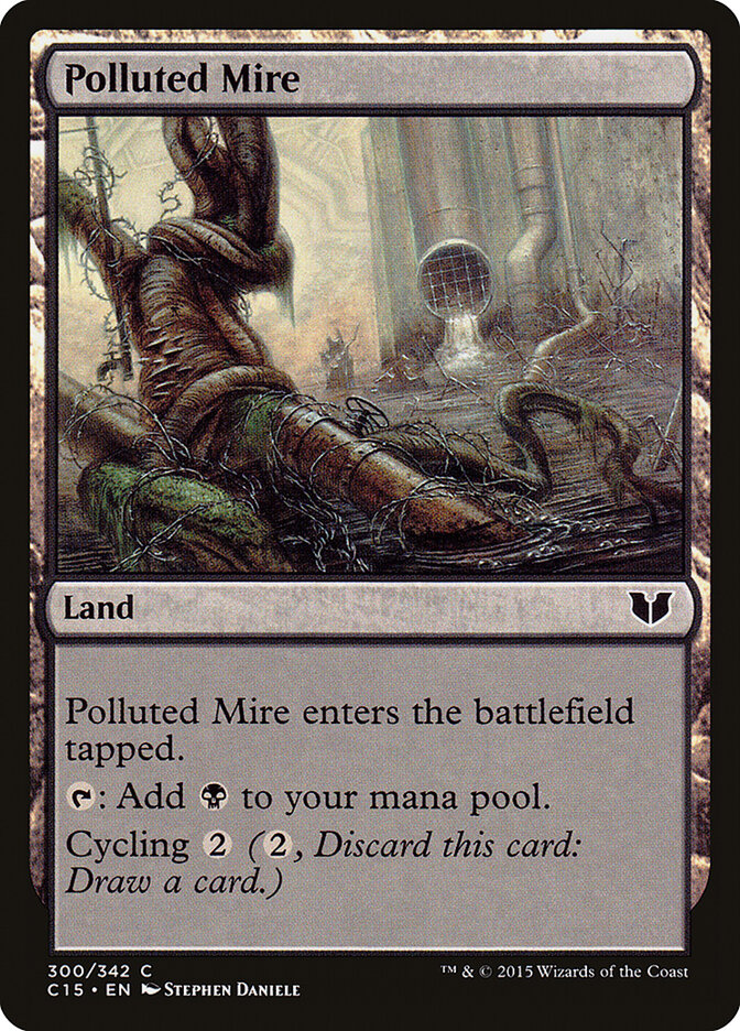Polluted Mire (300) - Commander 2015 (C15)