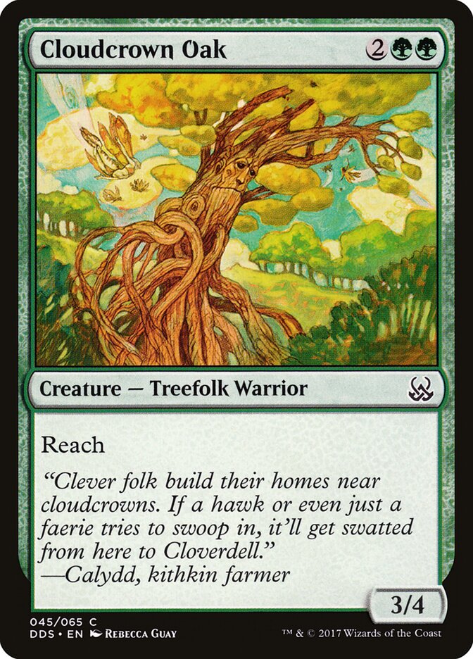 Cloudcrown Oak (45) - Duel Decks: Mind vs. Might (DDS)