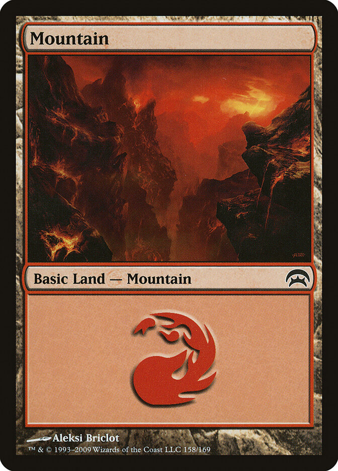 Mountain (158) - Planechase (HOP)