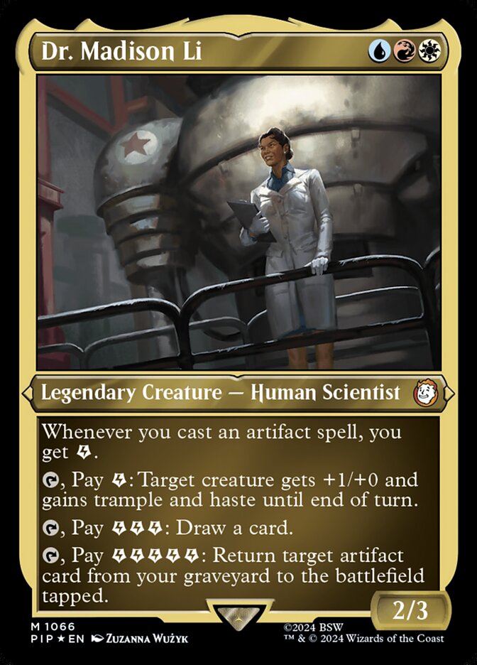 Dr. Madison Li - [Etched Foil] Fallout (PIP)