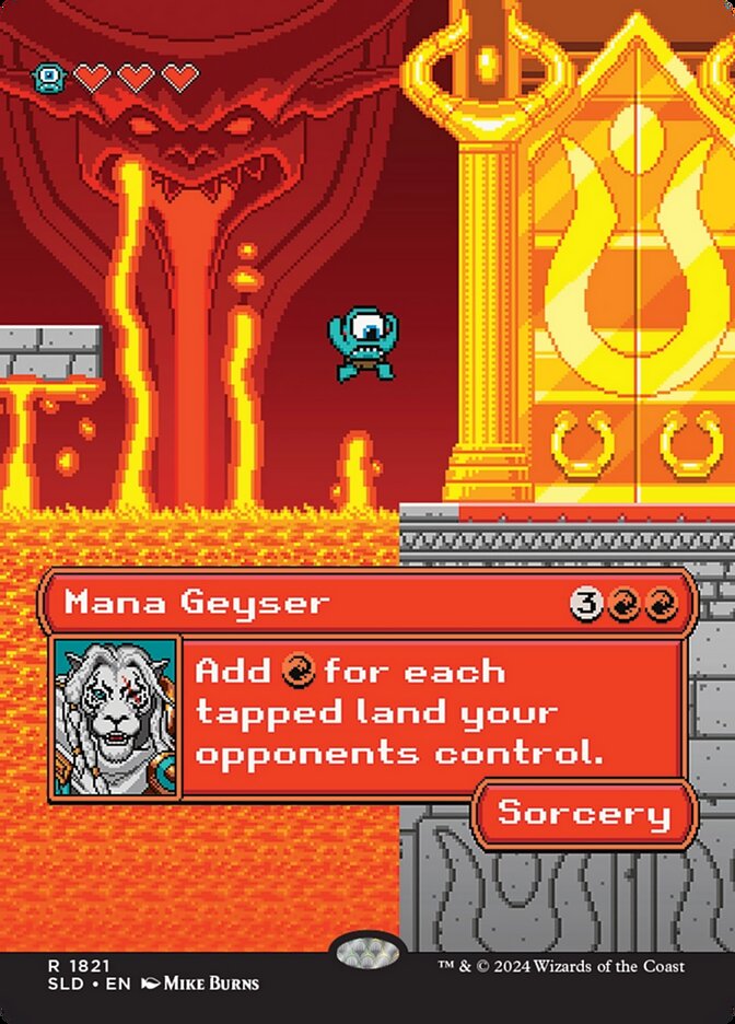 Mana Geyser (1821) - Secret Lair Drop (SLD)