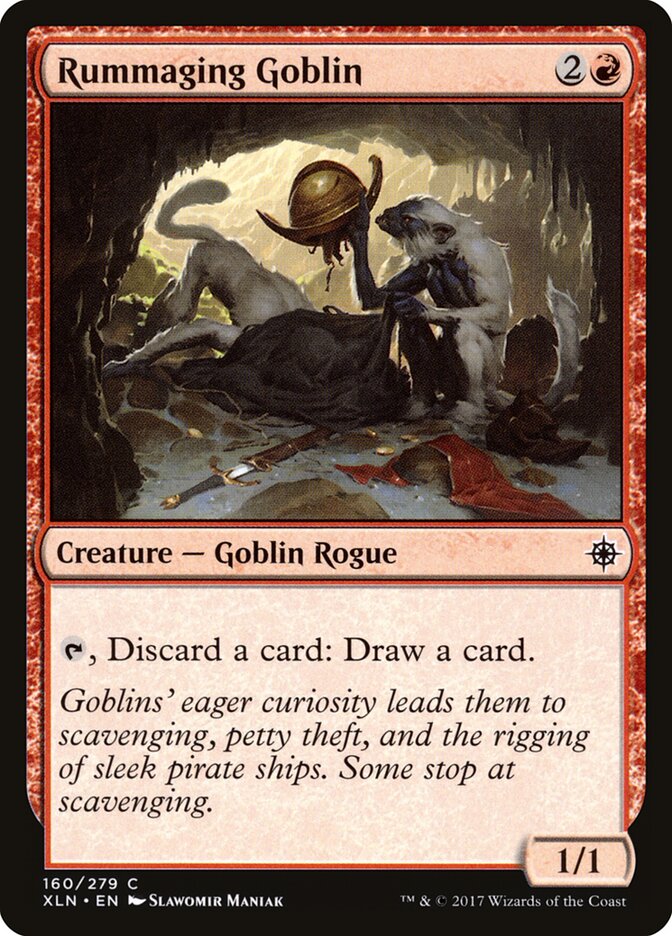 Rummaging Goblin (160) - Ixalan (XLN)