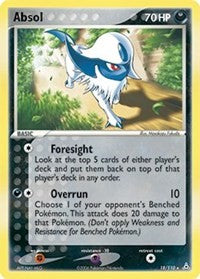 Absol (18) - EX Holon Phantoms (HP)