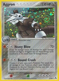 Aggron (2) - EX Legend Maker (LM)