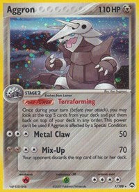 Aggron (1) - EX Power Keepers (PK)