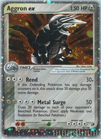 Aggron ex (95) - Sandstorm (SS)