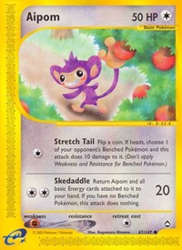 Aipom (67) - Aquapolis (AQ)