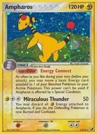 Ampharos (1) - EX Unseen Forces (UF)