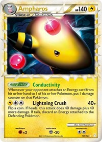 Ampharos Prime (105) - HeartGold SoulSilver (HS)