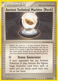 Ancient Technical Machine Rock (85) - EX Hidden Legends (HL)
