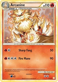 Arcanine (1) - HeartGold SoulSilver (HS)
