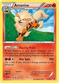 Arcanine (12) - Next Destinies (NXD)