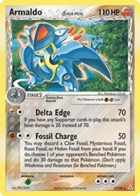 Armaldo Delta Species (1) - EX Holon Phantoms (HP)