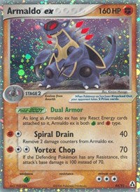 Armaldo ex (84) - EX Legend Maker (LM)