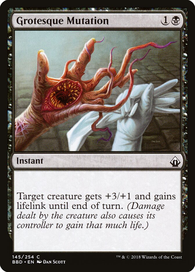 Grotesque Mutation (145) - Battlebond (BBD)