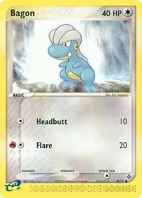 Bagon (49) - EX Dragon (DR)