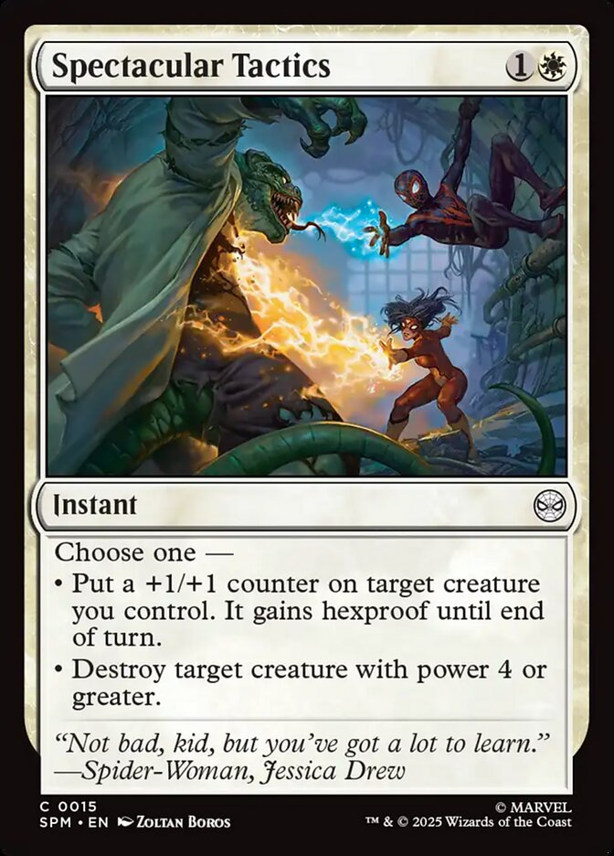 Spectacular Tactics (15) - [Foil] Marvel's Spider-Man (SPM)