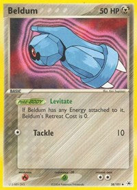 Beldum (28) - EX Hidden Legends (HL)