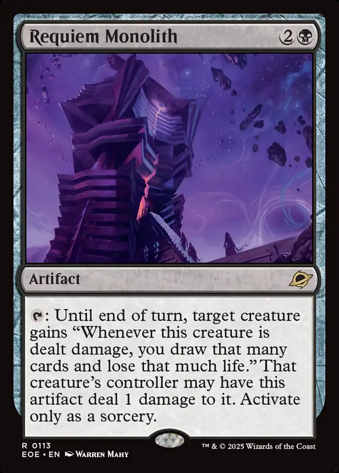 Requiem Monolith (113) - [Foil] Edge of Eternities (EOE)
