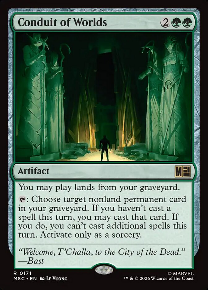 Conduit of Worlds (171) - Marvel Super Heroes Commander (MSC)