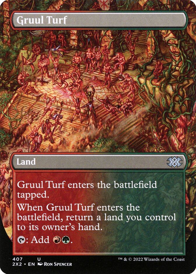 Gruul Turf (407) - Double Masters 2022 (2X2)