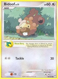 Bidoof (73) - Mysterious Treasures (MT)