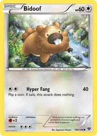 Bidoof (106) - XY Base Set (XY)