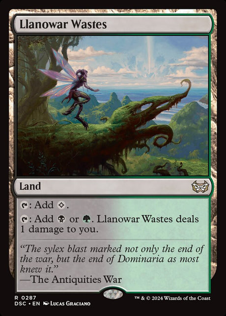 Llanowar Wastes (287) - Duskmourn: House of Horror Commander (DSC)