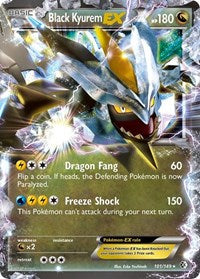 Black Kyurem EX (101) - Boundaries Crossed (BCR)
