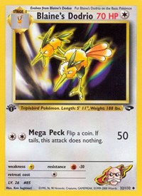 Blaines Dodrio (32) - Gym Challenge (G2)
