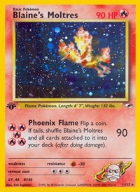 Blaines Moltres (1) - Gym Heroes (G1)