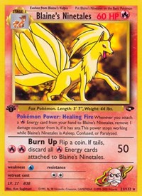 Blaines Ninetales (21) - Gym Challenge (G2)